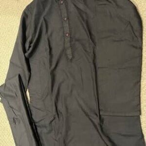 New Boys Black Kurta and pants set